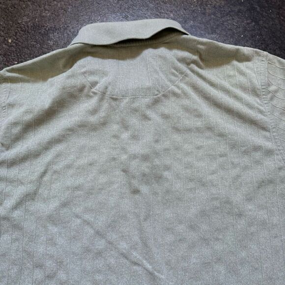 John Henry Men’s Short Sleeve Polo Shirt Size Large Cotton Blend Essential - Picture 11 of 16